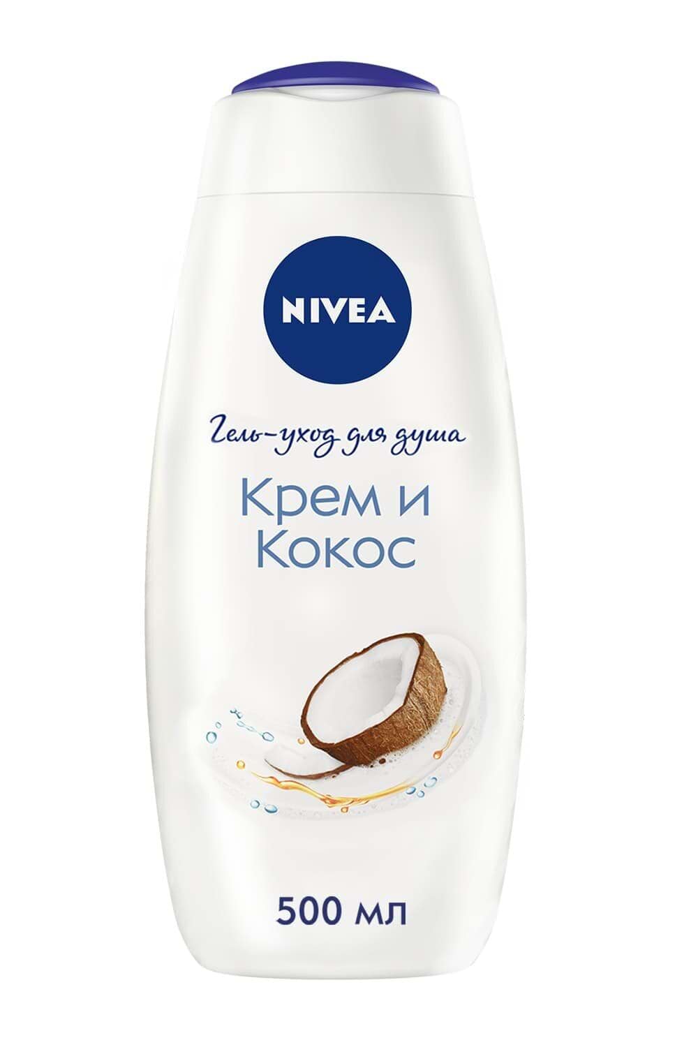Гель-догляд для душу NIVEA Кокос та масло жожоба 500 мл