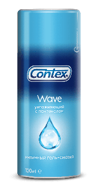 Интимный гель-смазка Contex Wave увлажняющий с пантенолом(лубрикант), 100 мл фото 2