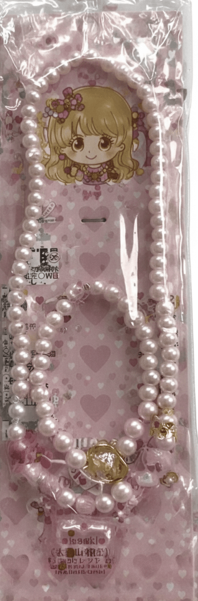 Набір прикрас дитячий Violetta намисто та браслет з перлинами 1 шт