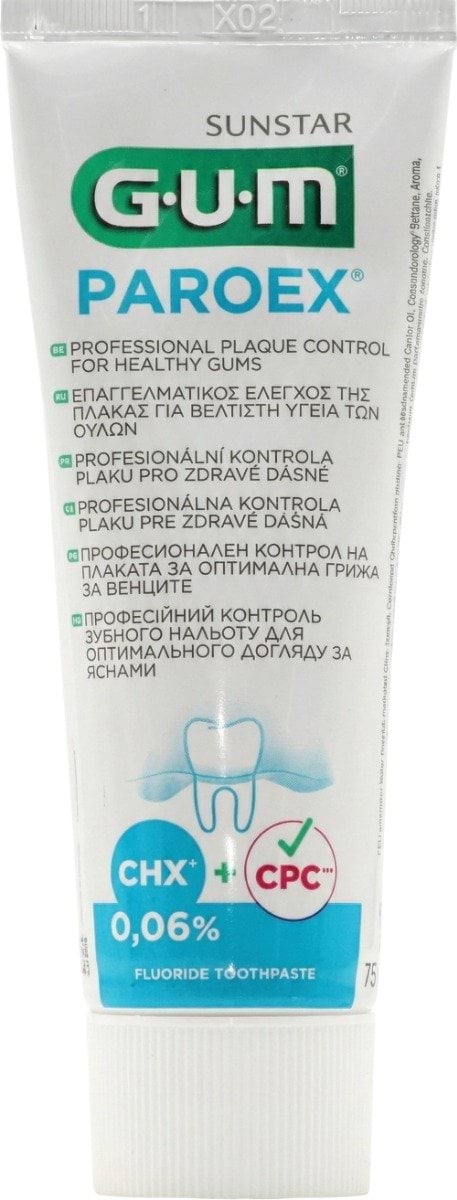 Зубна паста Gum Paroex Maintenance 0.06% 75 мл