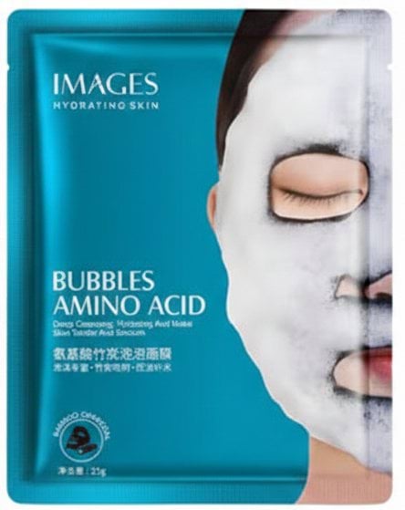 Маска тканевая для лица Images кислотно-пузырчатая 25 г