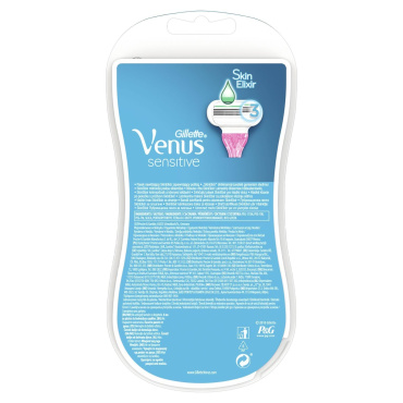 Бритвы одноразовые Gillette Venus 3 Sensitive 3 шт фото 3
