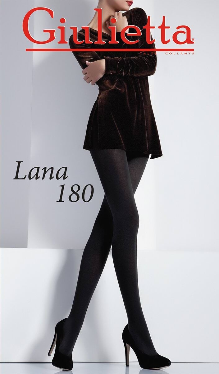 Giulietta колготи жен. Lana 180 Nero 3
