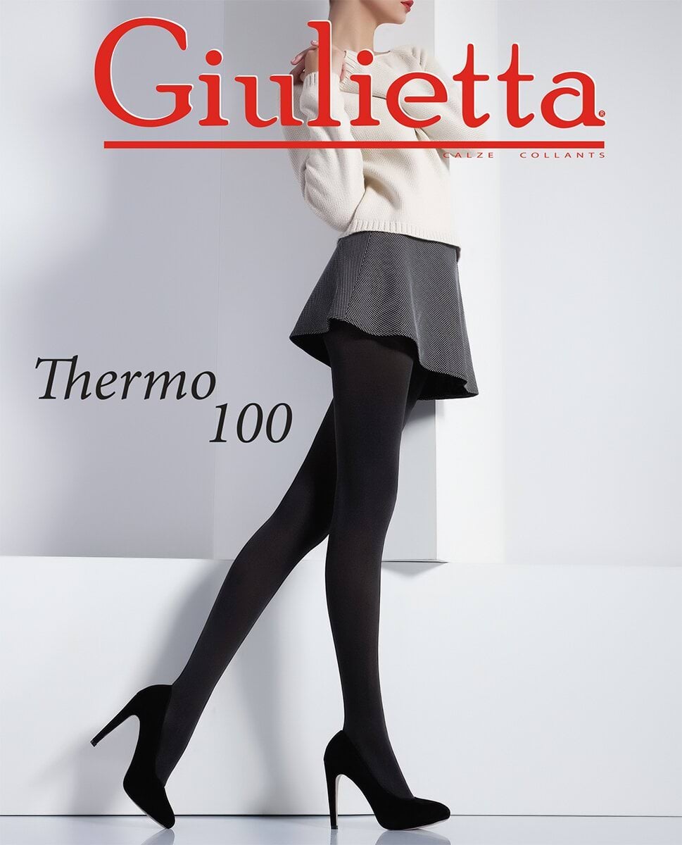 Giulietta колготи женские THERMO 100 nero 2