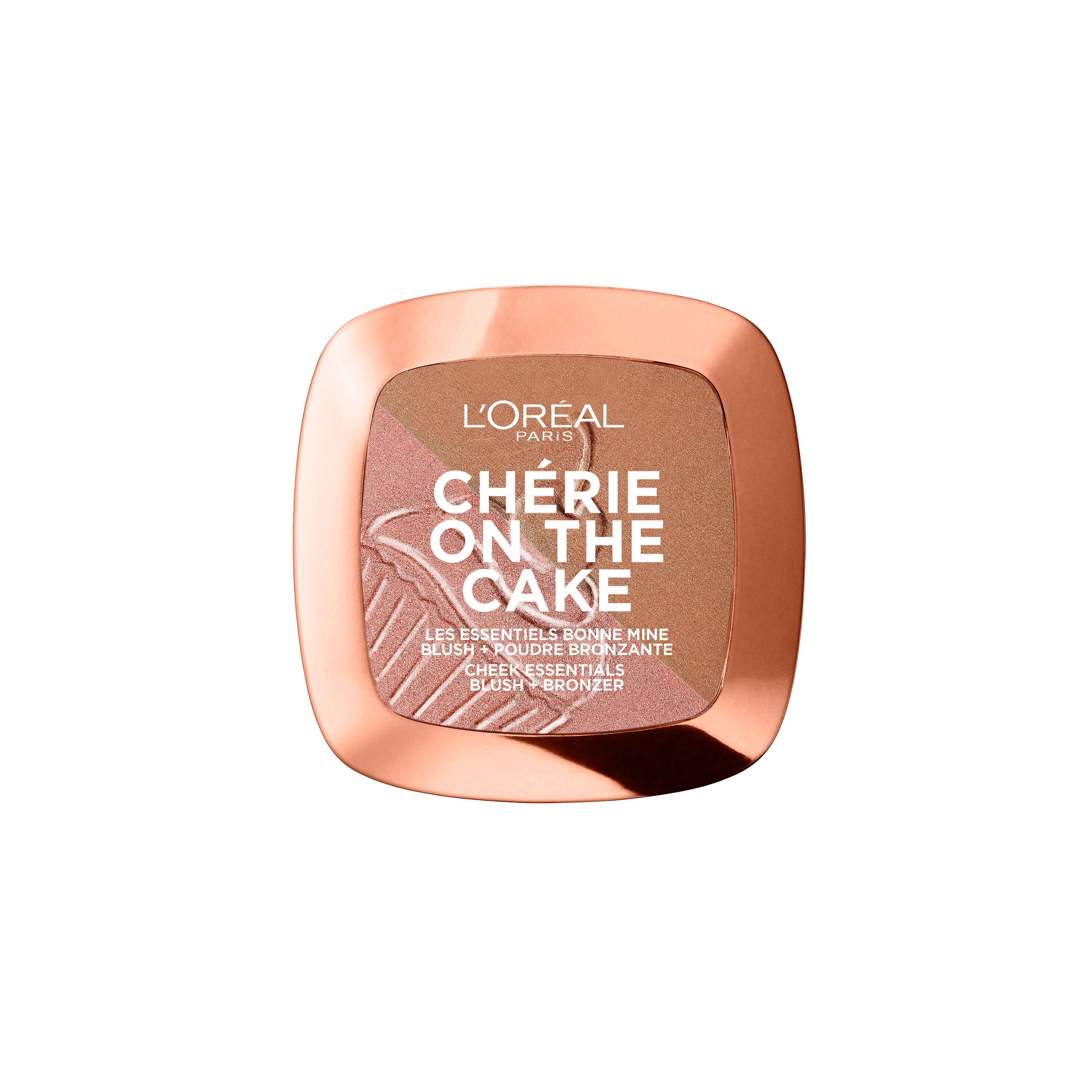 Бронзер-рум'яна для обличчя L'Oréal Paris Cherie on the cake, 9 г