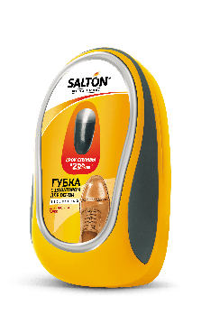 Губка SALTON с дозатором для обуви из гладкой кожи Бесцветный фото 1