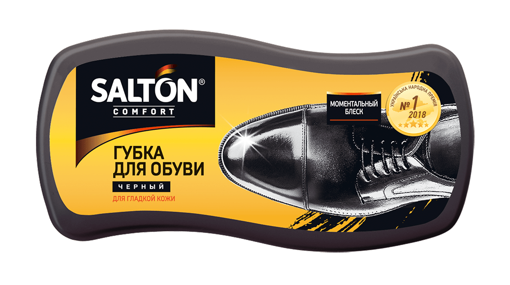 Губка для обуви Salton Волна для гладкой кожи