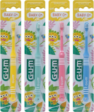 Зубна щітка GUM Baby Monster (колір в асортименті)  фото 8