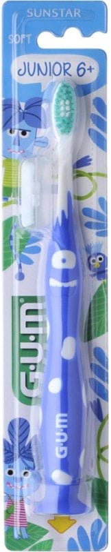 Зубная щетка GUM Junior Monster (цвет в ассортименте)