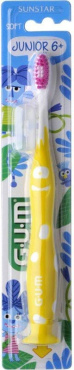 Зубная щетка GUM Junior Monster (цвет в ассортименте) фото 2