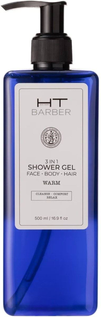 Гель Hair Trend Barber Warm 3 в 1 для лица, тела и волос 500 мл