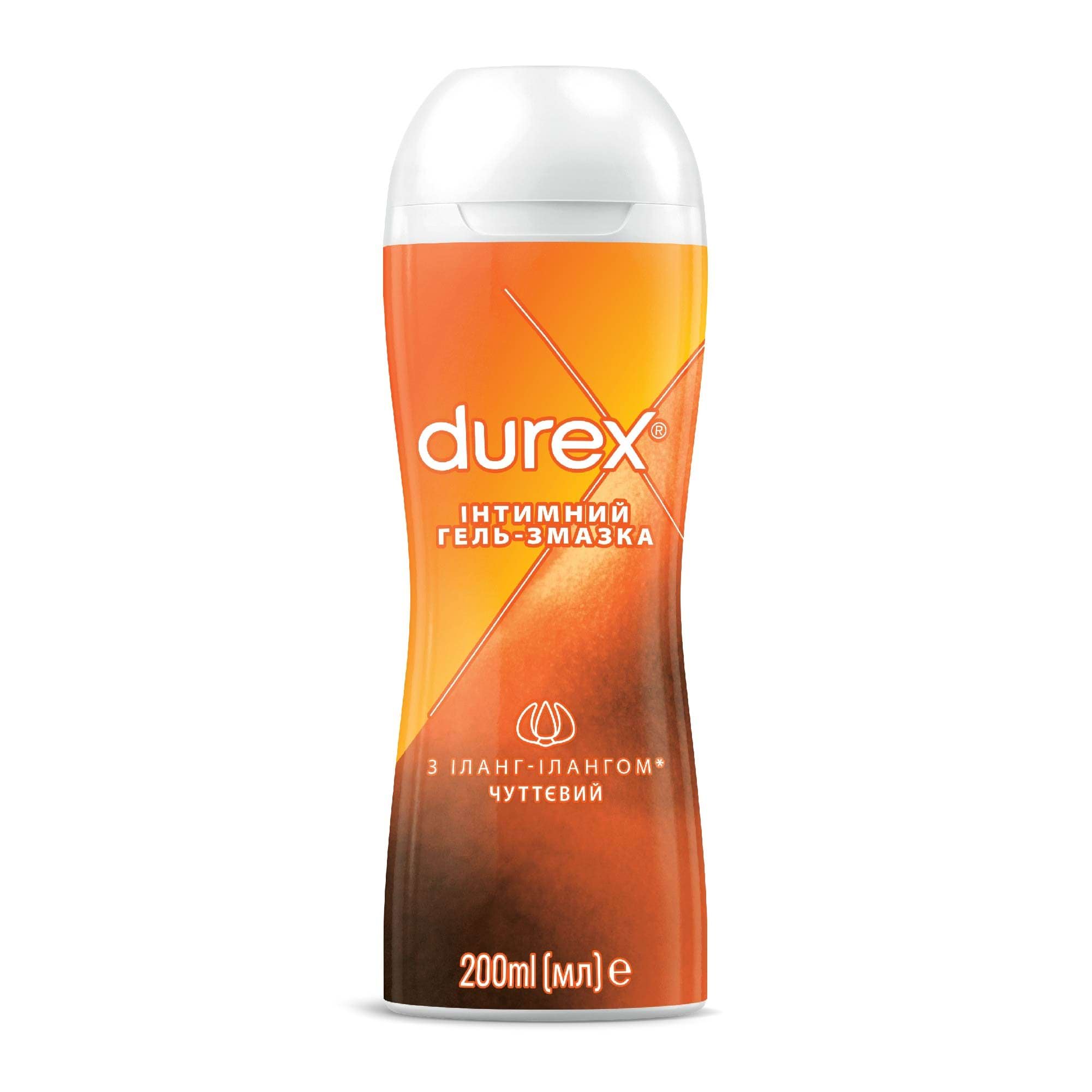 DUREX® Play  Sensual ( з Іланг-Ілангом) інтимний гель-змазка,  200 ml (мл)