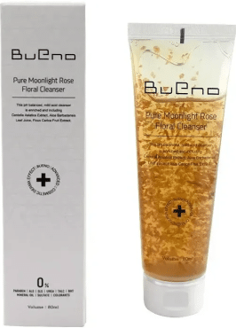 Гель для вмивання Bueno Pure Moonlight Rose Floral з пелюстками троянд 80 мл фото 1