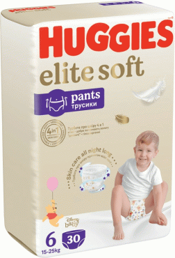Huggies трусики Pants Elite Soft 6 Mega, 30шт фото 1