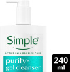 Гель для вмивання Simple Active Skin Barrier Care Purify+ Gel Facial Cleanser 240 мл фото 4