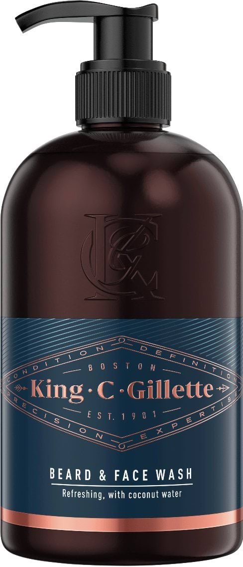 Чоловічий шампунь для бороди King C. Gillette, 350 мл