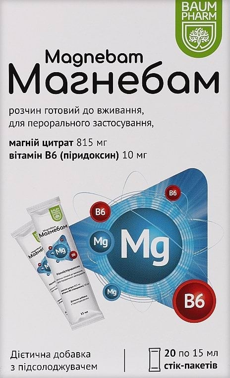 Baum Pharm Магнебам стіки №20