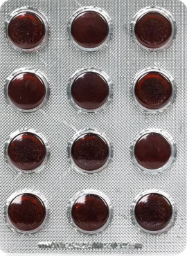 Айсмос пастилки від кашлю Baum Pharm з вишнею 24 шт. фото 2