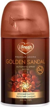 Змінний балон для освіжувача повітря iFresh Premium Aroma золотий сандал 250 мл