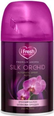 Змінний балон для освіжувача повітря iFresh Premium Aroma шовкова орхідея 250 мл