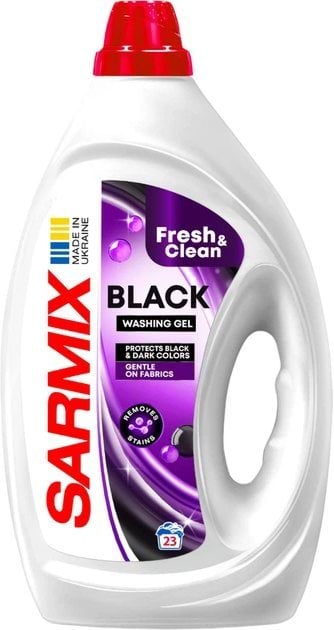 SARMIX гель для прання BLACK, 900 мл