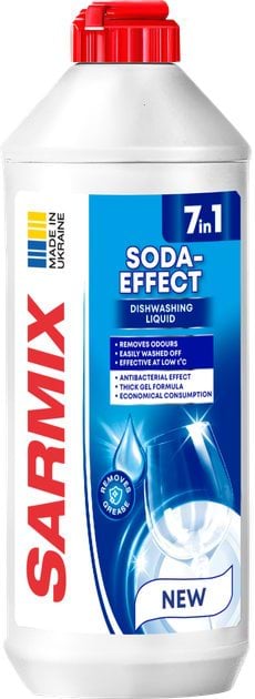 SARMIX гель для миття посуду Сода Ефект, 900 мл