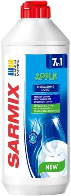 Гель для миття посуду SARMIX Apple 500 мл