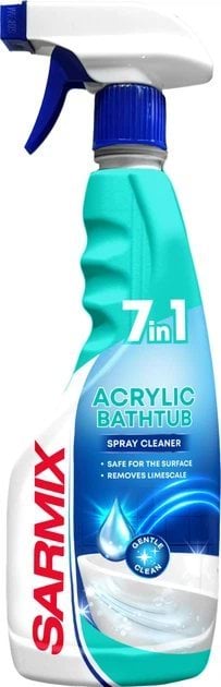 SARMIX засіб для миття акрилових ванн із тригером, 500 мл