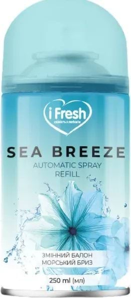 Сменный баллон iFresh для освежителя воздуха морской бриз 250 мл