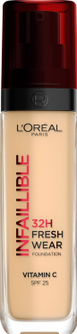 Стійкий тональний крем для обличчя L`Oréal Paris Infaillible відтінок 125, 30 мл фото 6