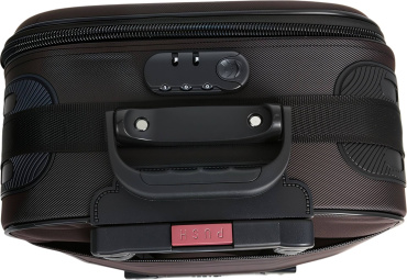 Валіза текстильна SKY розмір 58 (23) (CH-ATM-24-9) коричнева фото 3