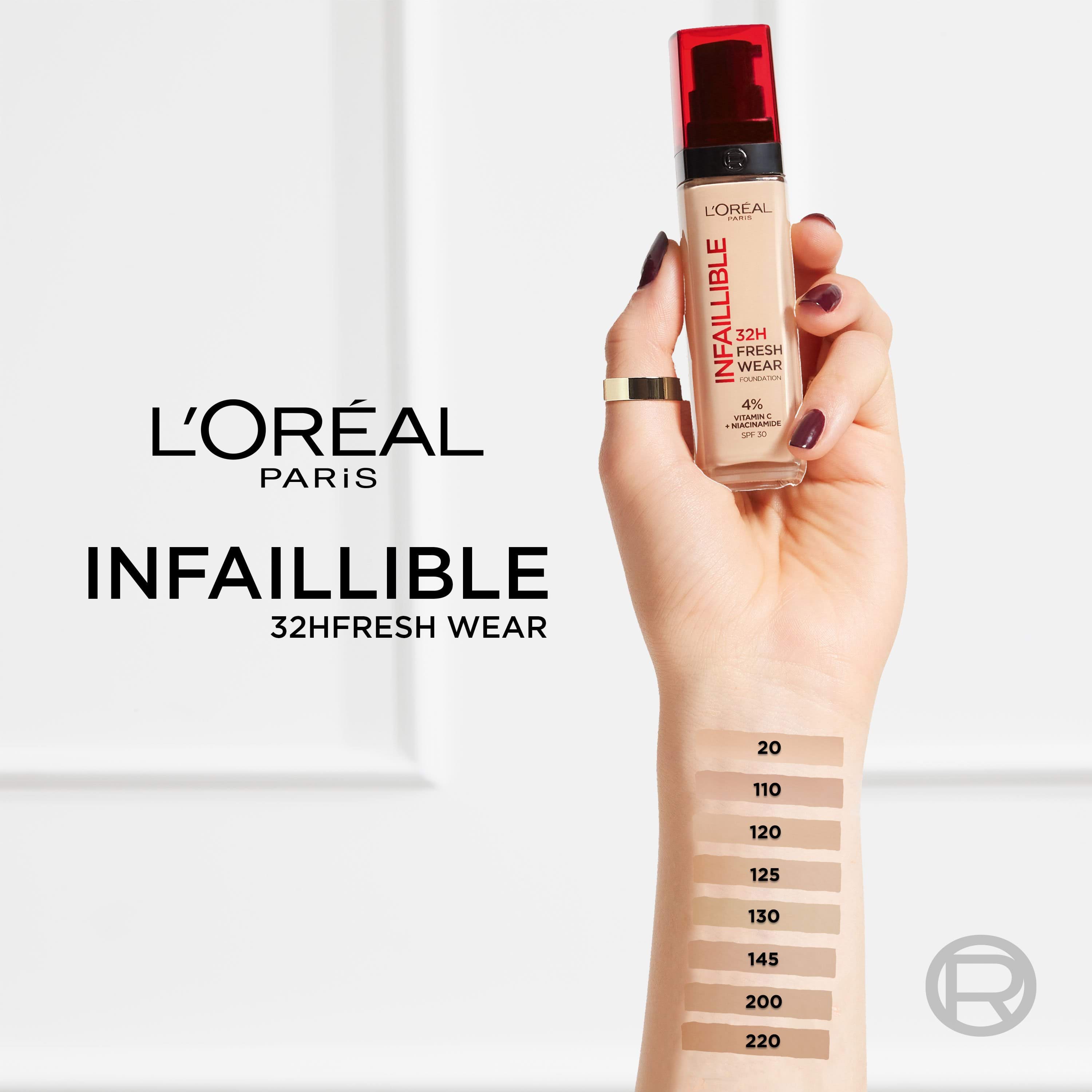 Тональный крем для лица L`Oréal Paris Infaillible оттенок 120, 30 мл фото 2