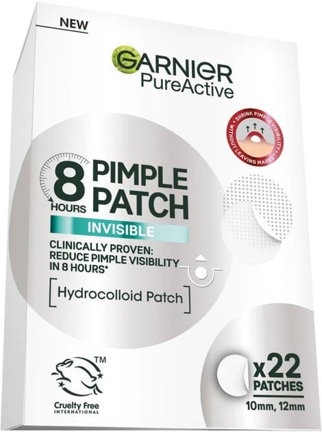 Патчі гідроколоїдні Garnier Pure Active проти прищів 22 шт.