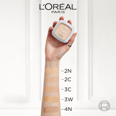 Компактная пудра для лица L`Oréal Paris True Match тон 3D/W, 9 г фото 2