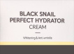 Крем для лица Eshumi black snail perfect hydrator увлажняющий 55 мл фото 1
