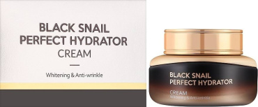 Крем для лица Eshumi black snail perfect hydrator увлажняющий 55 мл фото 2