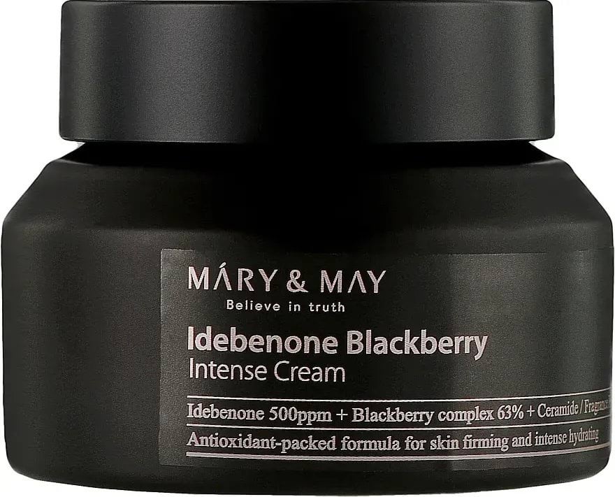 Крем для обличчя Mary & May Idebenone+Blackberry інтенсивний догляд 70 г
