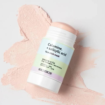 Маска-стик от прыщей и высыпаний Hollyskin calamine + salicylic acid 50 г фото 2