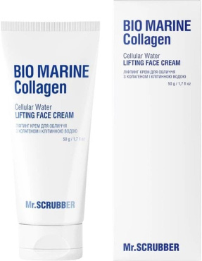 Крем для обличчя Mr.Scrubber Bio Marine Collagen ліфтинг з колагеном і клітинною водою 50 мл фото 1