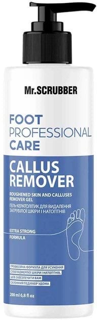 Mr.Scrubber гель-кератолітик д/видалення загрубілої шкіри i натоптнів Foot Professional Care, 200мл
