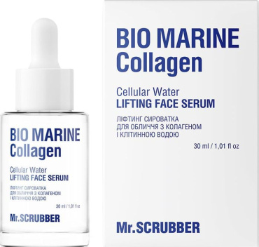 Сироватка для обличчя Mr.Scrubber bio marine collagen ліфтинг з колагеном і клітинною водою 30 мл фото 1