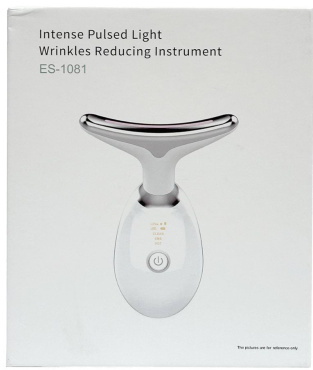 Микротоковый лифтинговый массажер для шеи и лица с интенсивным импульсным светом 1 шт.