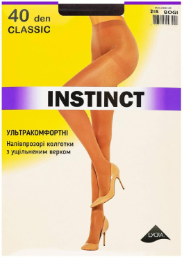 Колготки жіночі Instinct Classic 40 bogi р.2 фото 2