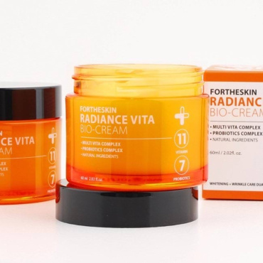 Крем для обличчя Fortheskin bio radiance vita з вітамінами 60 мл фото 3