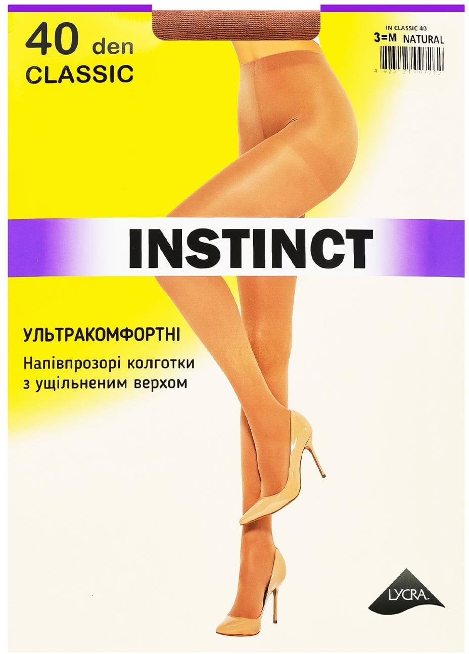 Колготки женские Instinct Classic 40 natural р.3