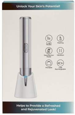 Микротоковый массажер для зоны вокруг глаз и губ 1 шт.