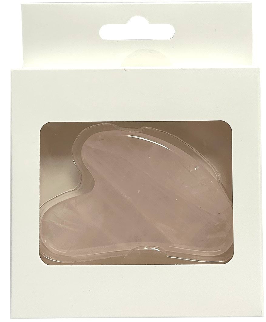 Скребок Гуаша кварцовий для масажу обличчя,  1 шт.