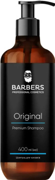 Шампунь для чоловіків Barbers Original для щоденного використання 400 мл