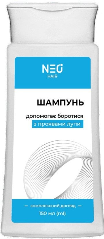 Шампунь NEO hair допомагає боротися з проявами лупи 150 мл
