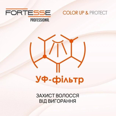 Шампунь Fortesse professional color up & protect для окрашенных волос 400 мл фото 2
